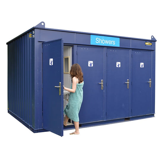 Portable Shower & Toilet Blocks UK, Cabins - Containers