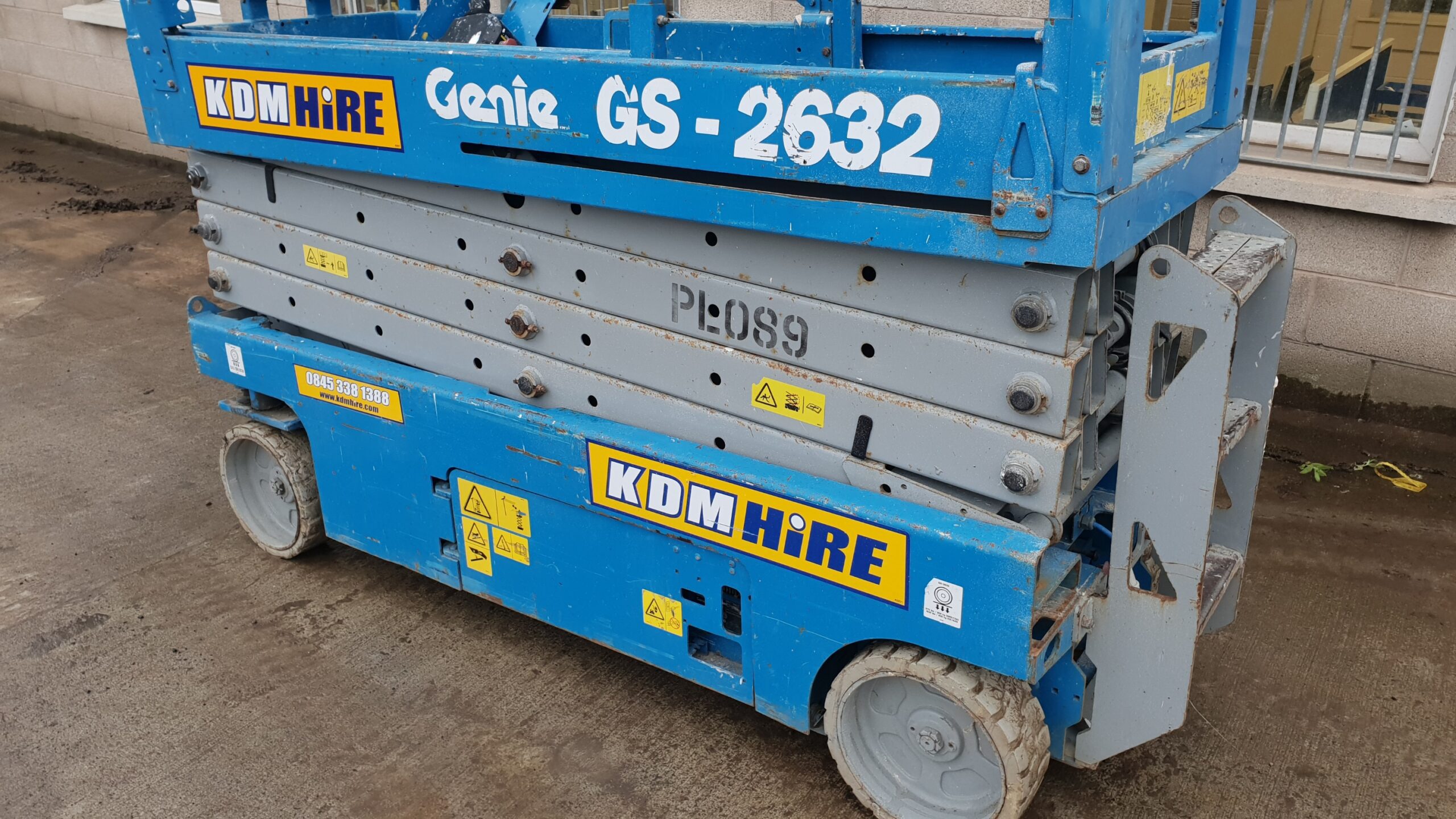 GENIE GS-2632 ELECTRIC SCISSOR LIFT - KDM Hire